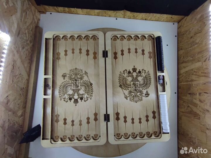 Нарды игральные + шашки