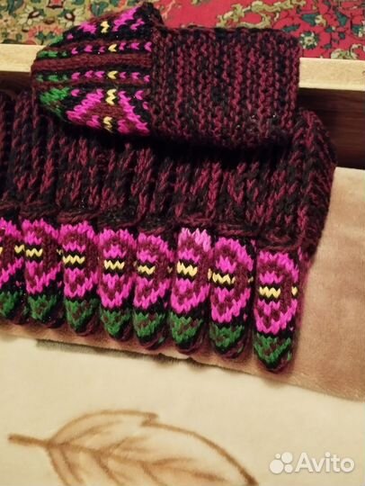 Следки вязаные