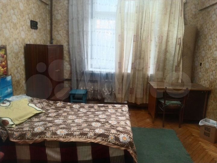 Комната 18 м² в 2-к., 2/5 эт.