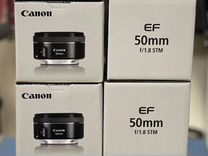 Canon EF 50mm f 1 8 STM Новый