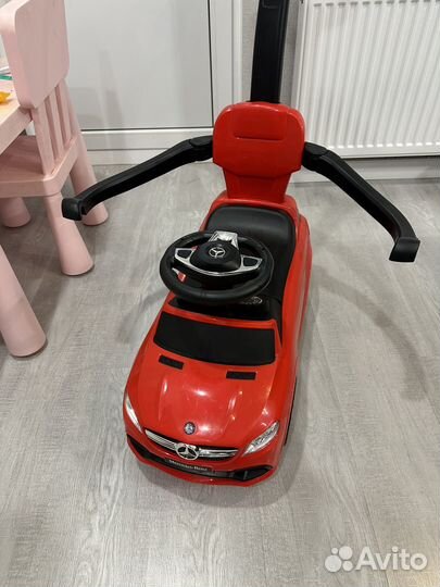 Машинка каталка толокар mercedes