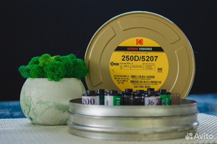 Фотопленка 35мм, картриджи для моментальной печати