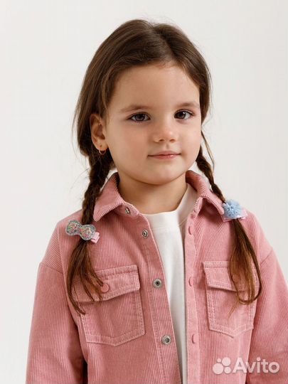 Рубашка вельветовая sela, 122-128