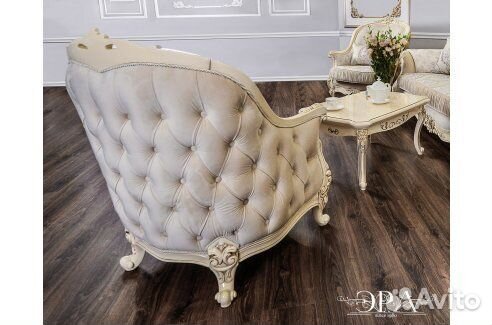 Кресло мона лиза крем