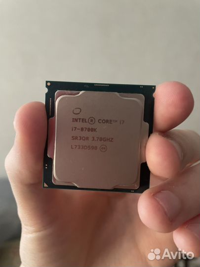 Процессор intel core i7 8700k
