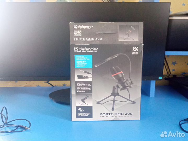 Игровой стрим микрофон от Defender