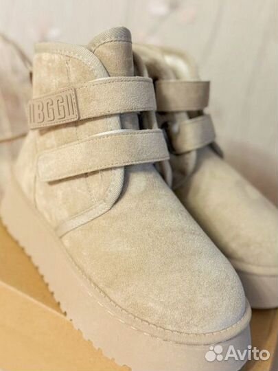 Угги женские зимние на липучке