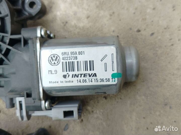 Моторчик стеклоподъёмника Volkswagen Polo Sedan