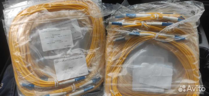 Оптический патчкорд LC-LC UPC 9/125 3 метра