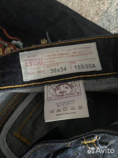 Джинсы evisu оригинал