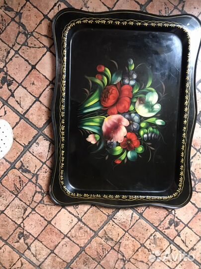 Подносы жостово СССР