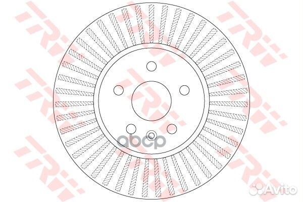 Диск тормозной chevrolet: trax 12- opel: mokka 12