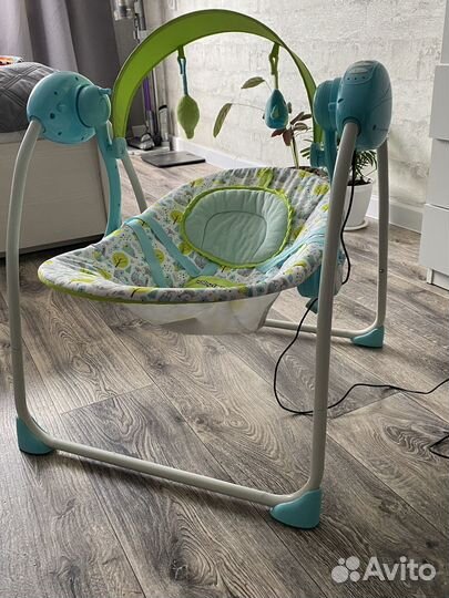 Детские электронные качели для новорожденных