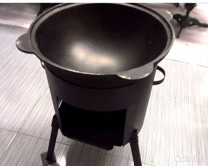 Печь для готовки в казане