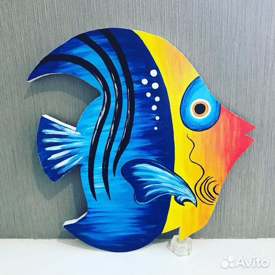 Рыбка, декоративная картина, ключница