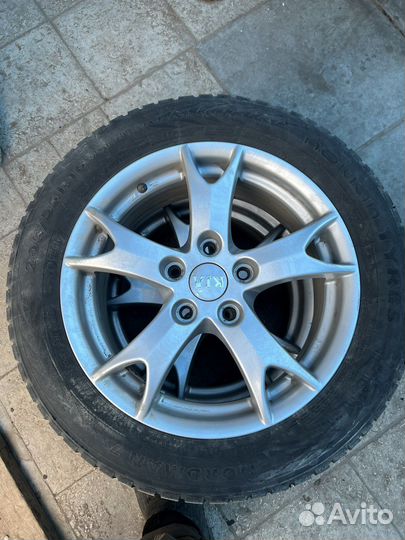 Литые диски r16 5x114.3 комплект 4 штуки