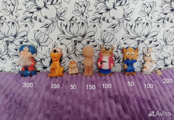 Резиновые игрушки 90х