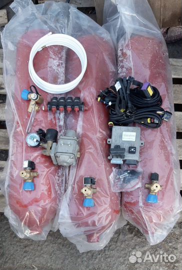 Гбо метан 3 баллона 4 поколение