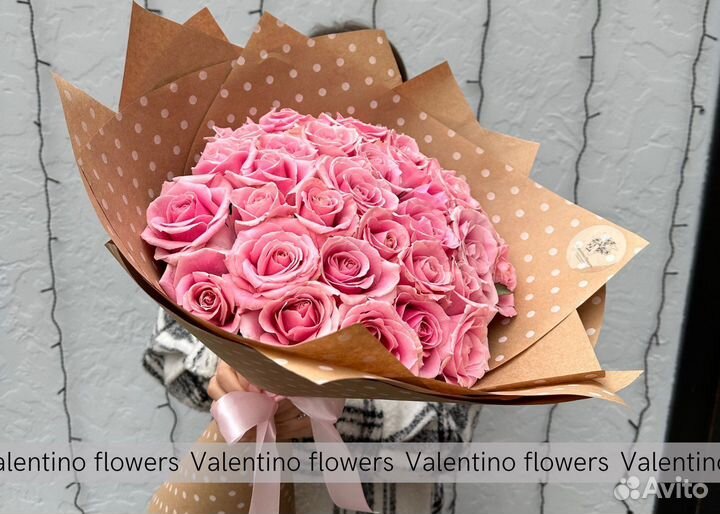 101 Роза доставка цветы