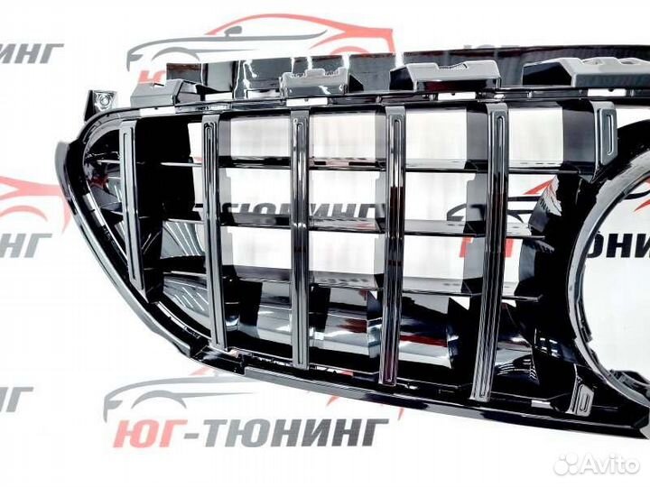 Решётка Mercedes E-class w213 16-20 GT style black