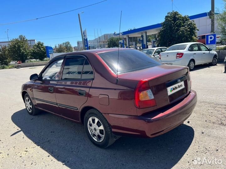 Hyundai Accent 1.5 МТ, 2007, 165 621 км