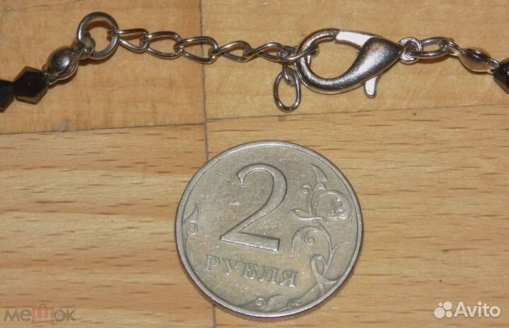 Комплект Бусы + Серьги Чешская бижутерия