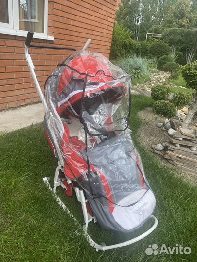 Коляска санки