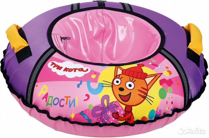 Ватрушка детская Тюбинг Три кота (тб1-70/ТК)