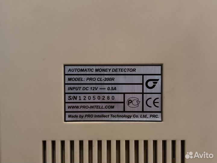 Детектор купюр cl200r