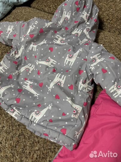 Демисезонный костюм 86 на девочку