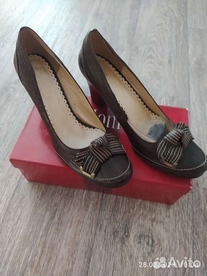 Туфли женские 39 размер натуральная кожа