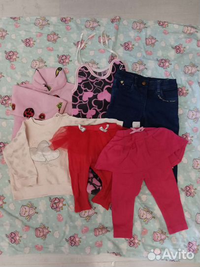 Вещи пакетом на девочку