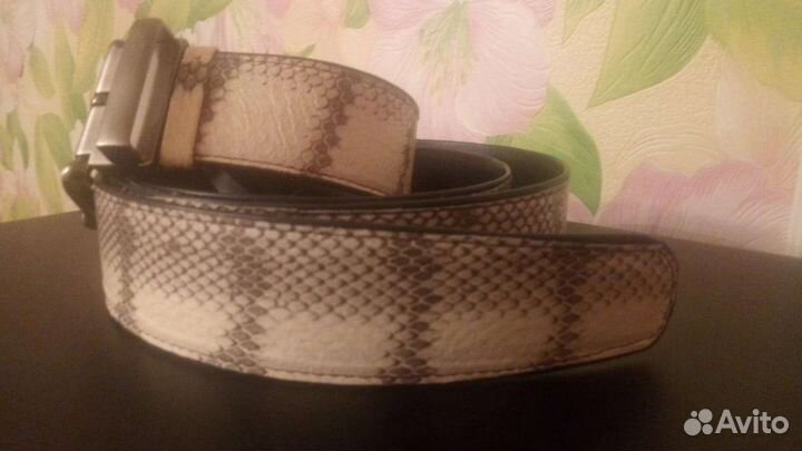 Ремень мужской иметация кожи питона