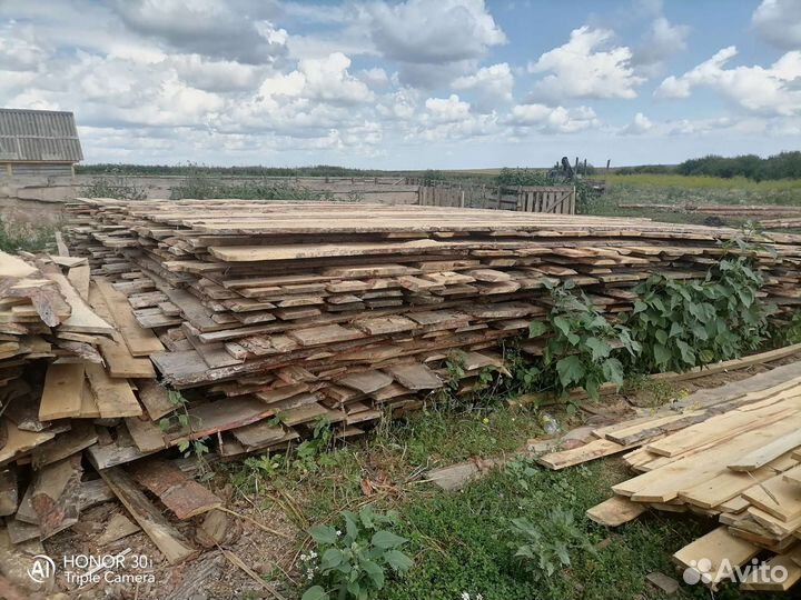 Доски необрезные