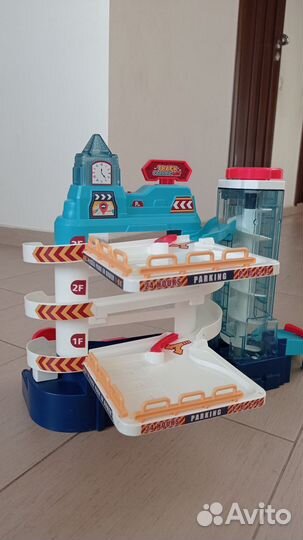 Трек - парковка + вертолет