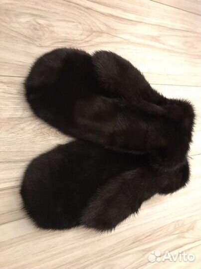 Норковые перчатки
