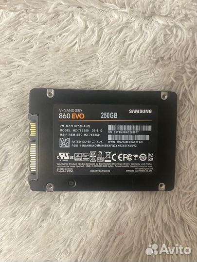 Samsung 860 EVO SSD