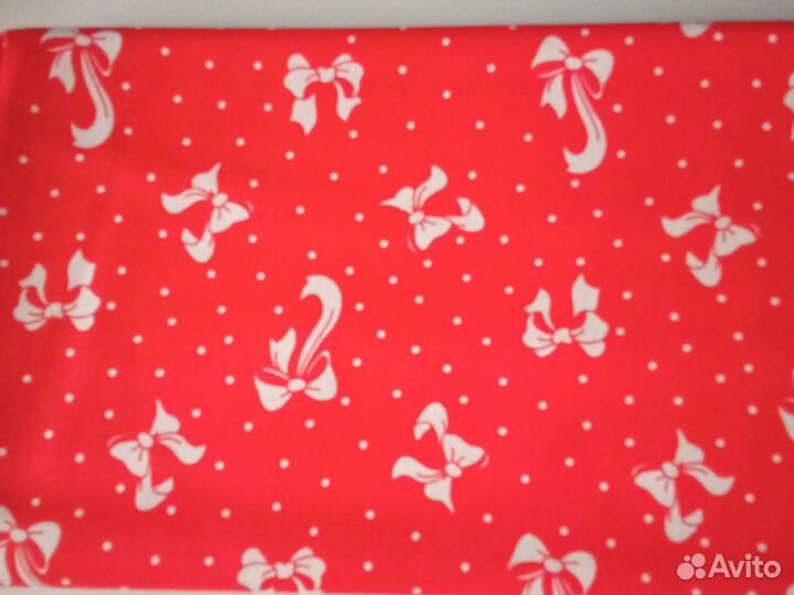 Отрез ткани бязь яркая