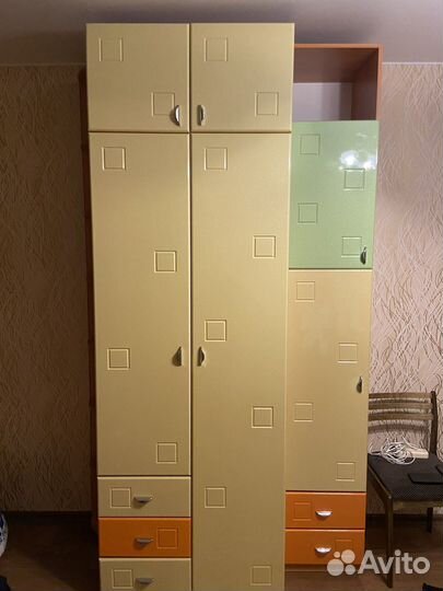 Стенка детская с кроватью