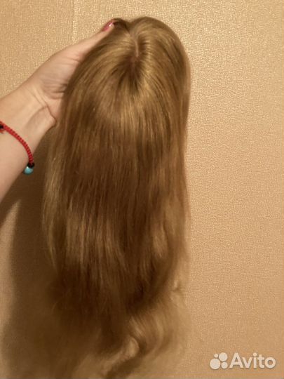 Накладка из натуральных волос