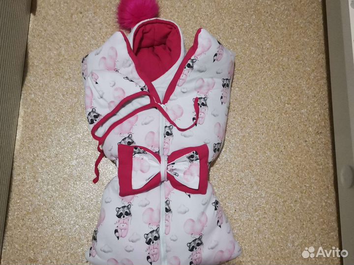 Конверт на выписку для девочки