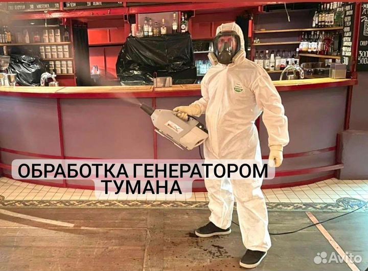 Уничтожение тараканов, травить клопов, обработка