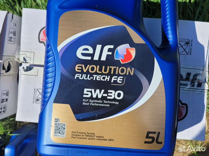 ELF Evolution Full Tech FE 5W30 5 лит. (оригинал)