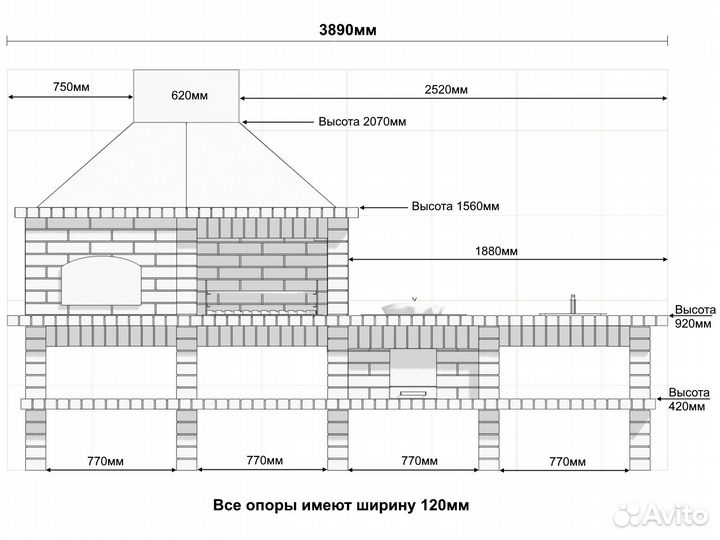 Барбекю комплекс