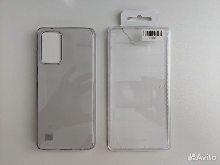 Фирменный прозрачный чехол Samsung A52 A52s