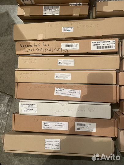 Вал переноса HP, Canon, Xerox в ассортименте новые