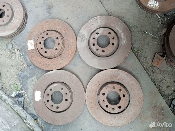 Диск тормозной передний Fiat Scudo 2