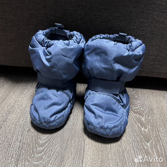 Сапожки мягкие зимние пинетки