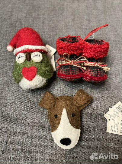 Игрушки и ёлочные украшения