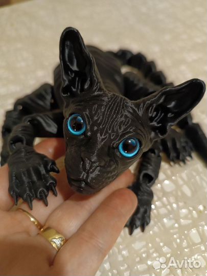 Котик на 3D принтере
